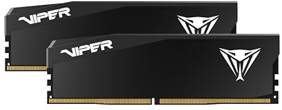 Patriot Viper Elite 5 Ultra Gaming DDR5 RAM 32GB (2X16GB) 6000MT/s CL28 1.4v UDIMM Desktop Gaming Arbeitsspeicher Kit Kompatibel mit Intel XMP AMD Expo - VEU532G6028K