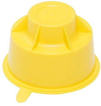 Zibro Tappo GIALLO Per Serbatoio, Prodotto Originale per Stufa a Combustibile Zibro/Toyotomi