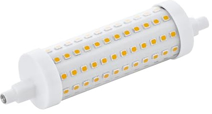 EGLO R7S LED dimbar, stavlampa med 360° belysning, 12 | 5 Watt (motsvarar 100 Watt), 1521 Lumen, majskolv varmvit ljus, 2700k, belysningsarmatur Ø 2,9 cm, 11,8 cm
