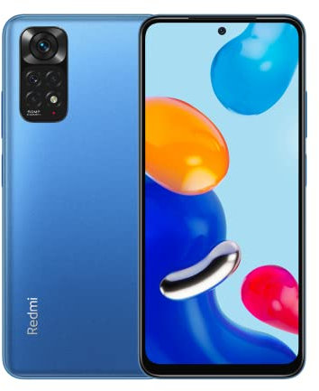 Xiaomi Redmi Note 11 - Smartphone 128GB, 4GB RAM, Dual Sim, Twilight Blue (Renewed)