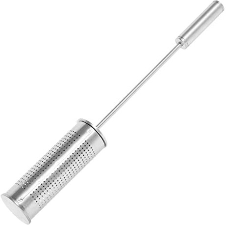 Cabilock Colador De Té Infusor Pequeño De Acero Inoxidable Tubo Práctico Para Infusión De Hojas Sueltas Uso Doméstico Portátil Para Preparar Té Suelto