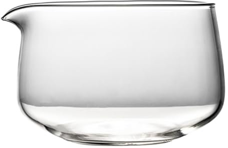 MagiDeal Bol de matcha en verre Chawan transparent à la main Unique Green Tea Cérémonie BOL, Style C