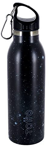 Totto Gravity2.0 Botella, Negro, Única Unisex Adulto
