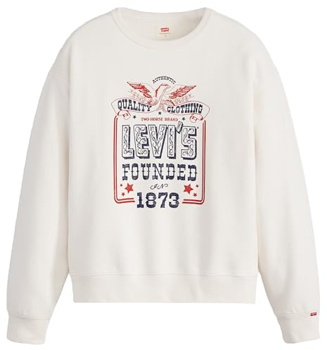 Levis A7288-0047 - Sudaderas para Mujer, Levi's Founded in 18, L