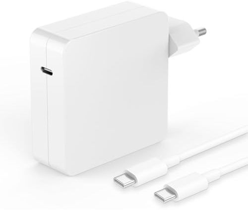 106W USB C Cargador, Portátil Rápido Alimentación Connector Compatible con MacBook Pro 16/15/14/13 Pulgada MacBook Air 13/15'' iPad Pro 2022/2021/2020/2019/2018, Adaptador con 2M Tipo-C Cable de Carga