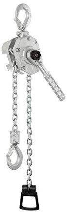 PLANETA Aluhebelzug PAH, 800 kg Tragfähigkeit, 3 m Hub, Industriequalität