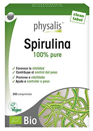 Physalis Spirulina 200 comprimidos Bio
