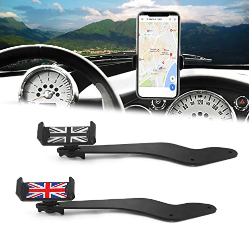 Heinmo 360 Degree Rotation Smartphone Cell Phone Mount Holder For Cooper R50 R52 R53 Hatchback Convertible Car Phone Holder