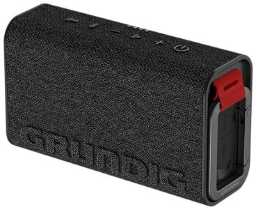 Grundig Xplore Bluetooth Lautsprecher, 8 W RMS, Bluetooth V5.3, bis zu 30 m Reichweite, bis zu 15+ Std. Akkulaufz., SOS Funktion, Powerbank- & Freisprechfunktion, staub- und wassergeschützt IP67