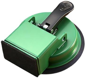 Ronyme Herramienta para reparar huecos de suelo con ventosa mejorada, eficiente, portátil, multiusos, fijador de juntas de granito sin costuras para vinilo y, Verde