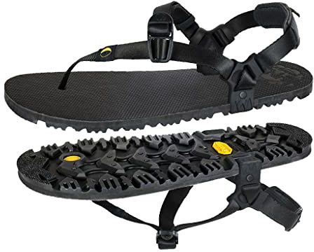 LUNA Sandals OSO FLACO Winged Edition | Minimalist Trail Running and Hiking Sandals - Lightweight 7.2 oz Comfortable Barefoot Sandals for Men and Women | Adjustable Fit (numeric_6)