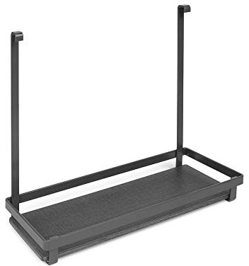 Emuca - Küchenutensilienregal, Hängegestell, Stahl, Anthrazitgrau.