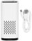 Mini purificador de aire, limpiador de aire de humo para el hogar, ionizador portátil con filtro HEPA, puerto USB, ambientador de carbón activado de 5 V, humo para automóvil, oficina, mesa