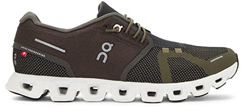 ON Herren Cloud 5 Combo Textile Synthetic Olive Thorn Trainer 40.5 EU