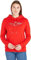Tommy Hilfiger Damen Hoodie Regular mit Kapuze, Rot (Fireworks), XL