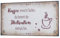 Wandbild 40x20cm Kaffee Motivation Spruch Wandschild Küche Wanddeko Bild Schild Geschenkidee
