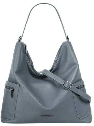 Betty Barclay Umhängetasche Kunstfaser Damen | City Bag, Geräumige Tasche mit modernem Design, Metallelementen & Smartphone Organizer, vielseitige Fächereinteilung | 022010