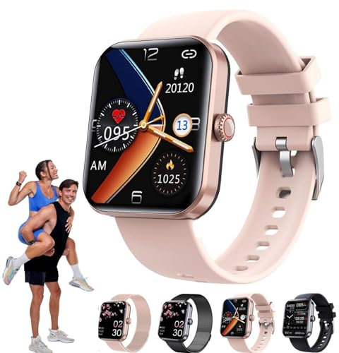 Varyhoone Shirem Track Pro 2.0,Sherum Trackpro 2.0, Yodaer Track Pro 2.0,Dotmalls Trackpro 2.0,Shirem Track Pro 2.0 Blutzuckermessung,Uhr Shirem Track Pro 2.0 Mit Blutzuckermessung (Pink)