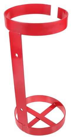 Housoutil Supporto Per Estintore Da Parete Per Barca Auto in Metallo 5-6 Kg Design Rotondo Facile Accesso