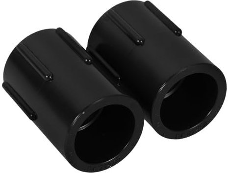 Toddmomy 2pezzi Raccordo Filettato in PVC Connettore per Struttura di Supporto Connettori di Giunzione Raccordo per in PVC Connettore Filettato Raccordi in in Adattatore