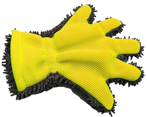 Asukohu Guantes de lavado de coche, herramienta para uso doméstico, guantes multifuncionales, guantes de lavado automático, guante de limpieza de diseño ergonómico