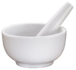 Küchenprofi Mörser-1006738212, Porzellan, Weiß, 1 - Pack