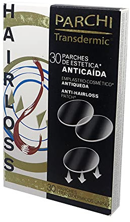 Patch Transdermico Anticaduta PARCHI per combattere la caduta dei capelli, 30 toppe · Dermatologicamente testate