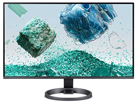 Acer Vero RL272 Monitor 27 Zoll (69 cm Bildschirm) Full HD, 75Hz, 4ms(GTG), 2xHDMI 1.4, VGA, HDMI FreeSync, dunkelgrau