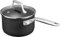 16cm/1.3L Saucepan with lid, Non Stick Saucepan， Small Milk Pan,Long Lasting Forged Aluminium Non Stick Pot，Induction Compatible, Small Cooking Pot with Stainless Steel Handle, Oven Safe