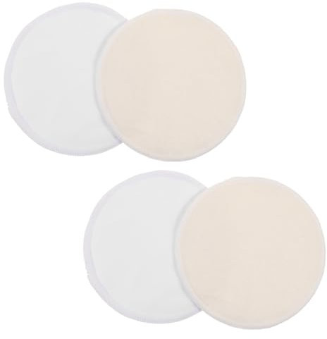 JOINPAYA 4stücke Waschbare Stilleinlagen Anschmiegsame Saugfähige Atmungsaktive Stillkissen Mit Überlaufschutz