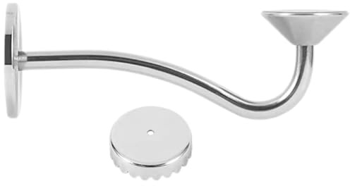 HOMOCONO Magnetic Soap Bar Holder Sturdy Silver Finish Wall Mounted Design with Stainless Steel Material and Self Draining Feature, Bathroom Accessory for Kitchen and Guest Room