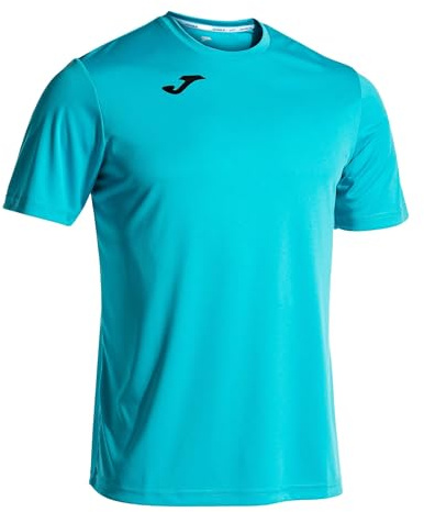 Joma Combi M/C, T-Shirt Hombre, Turquesa Flúor, L