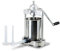 Kitchener elite super heavy duty gewerbe 10 lbs edelstahl wurstfüllhorn/filler/hersteller (3) enthalten 3/4 7/8 und 1-1/4 dia. stopfrohre beste verwendung für metzgereien, feinkost