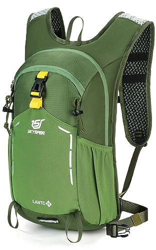 SKYSPER Wanderrucksack Herren 15L Rucksack Klein Tagesrucksack Trekkingrucksack für Camping Outdoor Travel Wandern