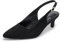 Hoefirm Womens Pointed Toe Court Shoes Slingback Sandals Kitten Heels Pumps Low Heel Shoes Black Heels Ladies Shoes Size 9