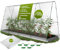 TTL Garden Peak XXL 400 Tunnel en film plastique et arche tunnel pour plantes de grande taille 2 m de haut, 1,20 m de large, 4 m de long, système d'arches en aluminium pour tomates et haricots