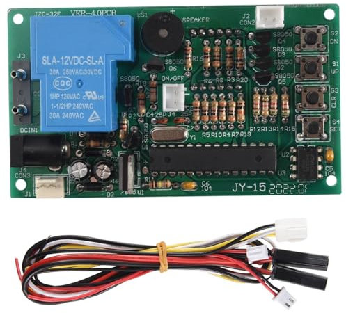 Fozriybefy -15A Schaltuhr Brett Schaltuhr Kontrolleur Netzteil für Münze Wasser Pumpe Waschen Maschinen Massage Stühle Ladegeräte