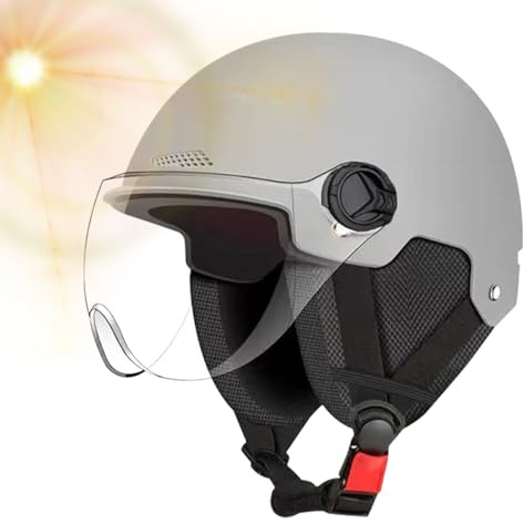 Ranley Casco da bici, scooter, traspirante, anti-UV, protezione per le orecchie, cappello di sicurezza per uomini e donne, equitazione, skateboard, ciclismo per bambini