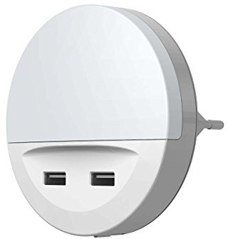 OSRAM LED Nachtlicht | Leuchte für Innenanwendungen | Warmweiß | Integrierter USB-AusgangLunetta USB