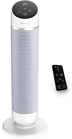 Rowenta, Chauffage Ventilateur Colonne avec Système de Filtration de l'Air, Automatique et Programmable, Silencieux, Fonction Eco, Silence Comfort 3-en-1 HQ8110F0