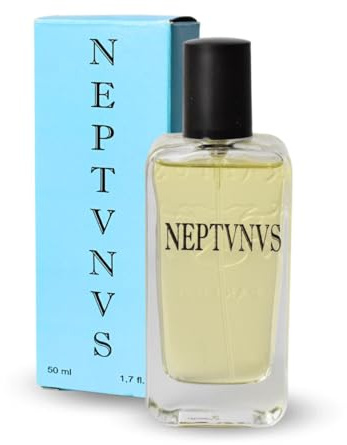 RAPTUS NEPTVNVS Intense Parfum Uomo 50 ml – Profumo Persistente con Note Marine Legnose e Ambrate