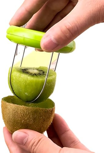 Kiwi Cutter Pro: Master Kiwi Prep with Precision and Ease! Say Goodbye to Mess and Hello to Perfect Slices