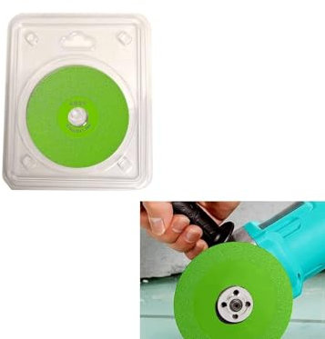 Glass Cutting Disc for Angle Grinder,Glass Ceramic Diamond Cutting Disc,Ultra-Thin Saw BladeWheel for Angle Grinder,for Cutting and Grinding Glass, Jade, Crystal,Tile,Ceramic
