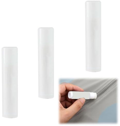 Lubrificante a scatto e cerniera, cera per zip, 3 tubi lubrificanti a scatto, lubrificante per cerniera, lubrificante per cerniera, lubrificante a scatto marino, grasso per cerniera, cera per