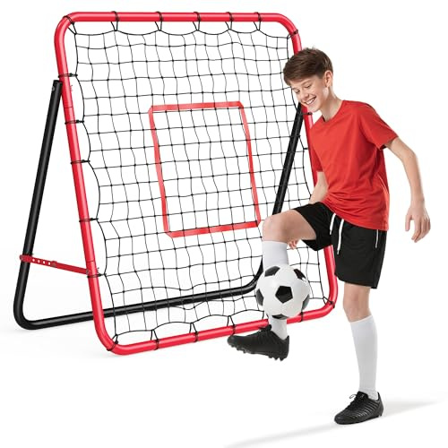 GarveeMore Filet De Rebond Football - Rebondisseur Ajustable Jardin