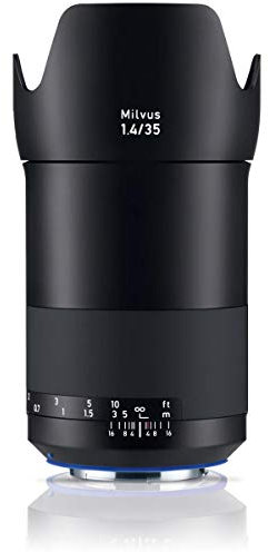 ZEISS Milvus 35mm F/1.4 ZE Lens for Canon Mount, Black (2111-788)