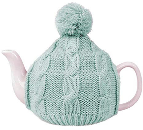 Bigbuy Home S1124485 Tetera, 600 milliliters, Porcelana, Rosa