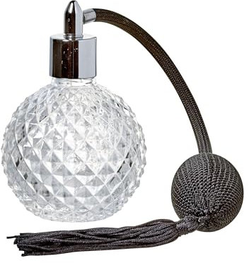 Cocktail7 Zerstäuberflasche aus Glas Duft Essences Bitters Liköre Birne Zerstäuber 10 cl Diamantmuster