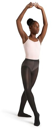 Capezio Dam Ultra Skimrande Fotstrumpbyxor, Svart, S