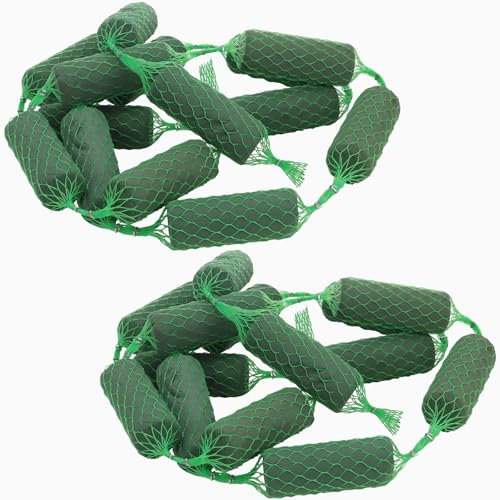 MOUYAT Confezione da 28 ghirlande in schiuma per fioristi, kit di blocchi di spugna per fiori in schiuma per composizioni floreali, decorazioni per matrimoni